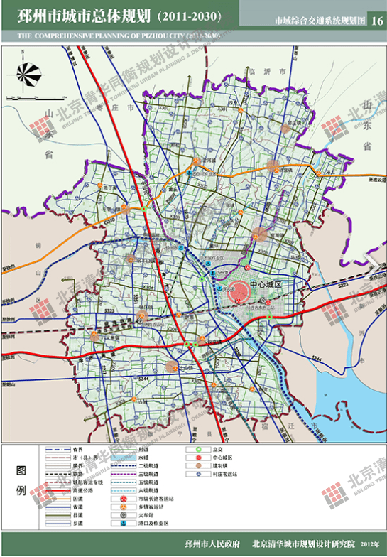 邳州市最新规划图揭示城市蓬勃发展蓝图