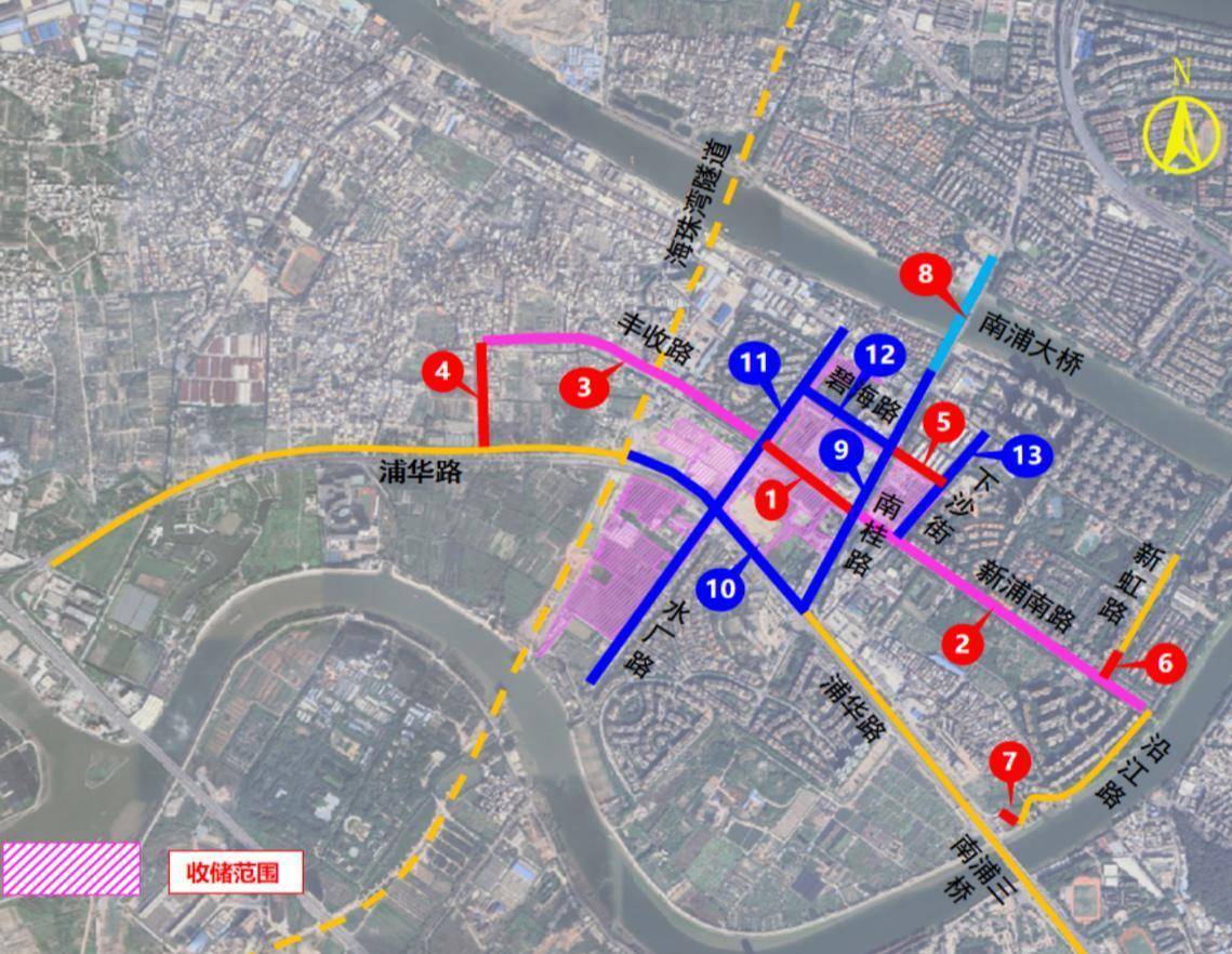 番禺南浦岛最新规划图，塑造未来城市新面貌蓝图揭晓